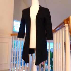 Cynthia Rowley Black 100% Cashmere Sweater size Small